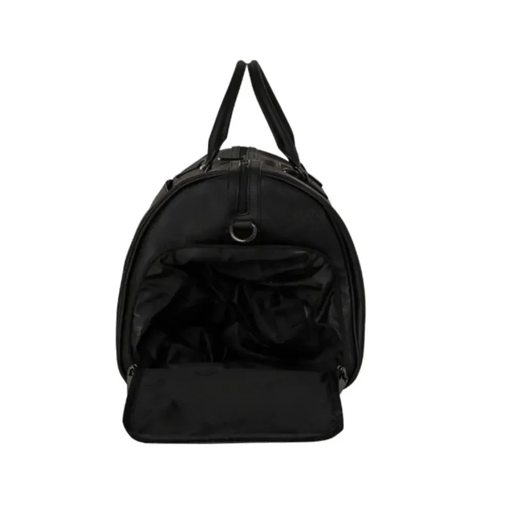 SPRAYGROUND Dose Of Check Deux Duffel Embossed Sharkbite Streetwear NWT